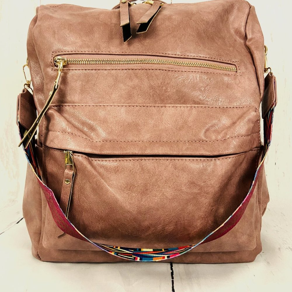 Melea Convertible Backpack Purse - Picture 2 of 12